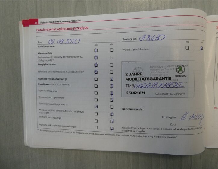 Škoda Octavia Kombi 1,8 l 118 kw