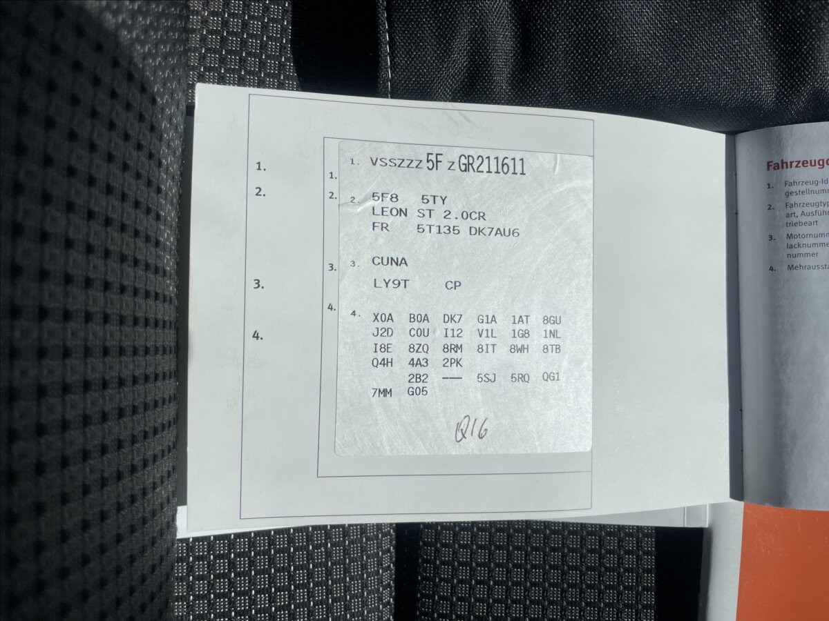 Seat Leon Kombi 2,0 l 135 kw