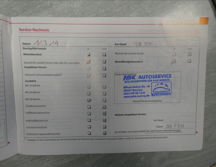 Škoda Yeti SUV 2,0 l 125 kw