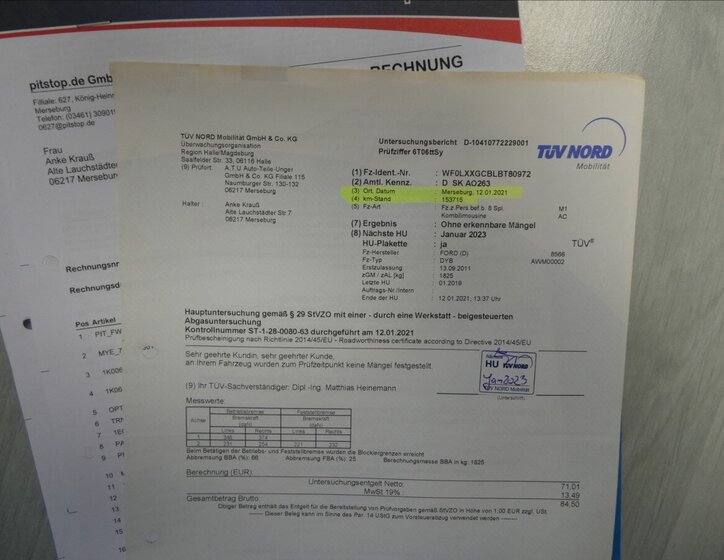 Ford Focus Kombi 1,6 l 92 kw