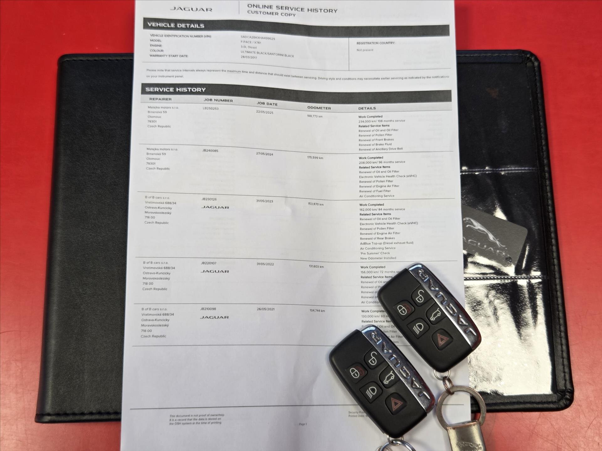 Jaguar F-Pace SUV / Terénní 3,0 l 221 kw