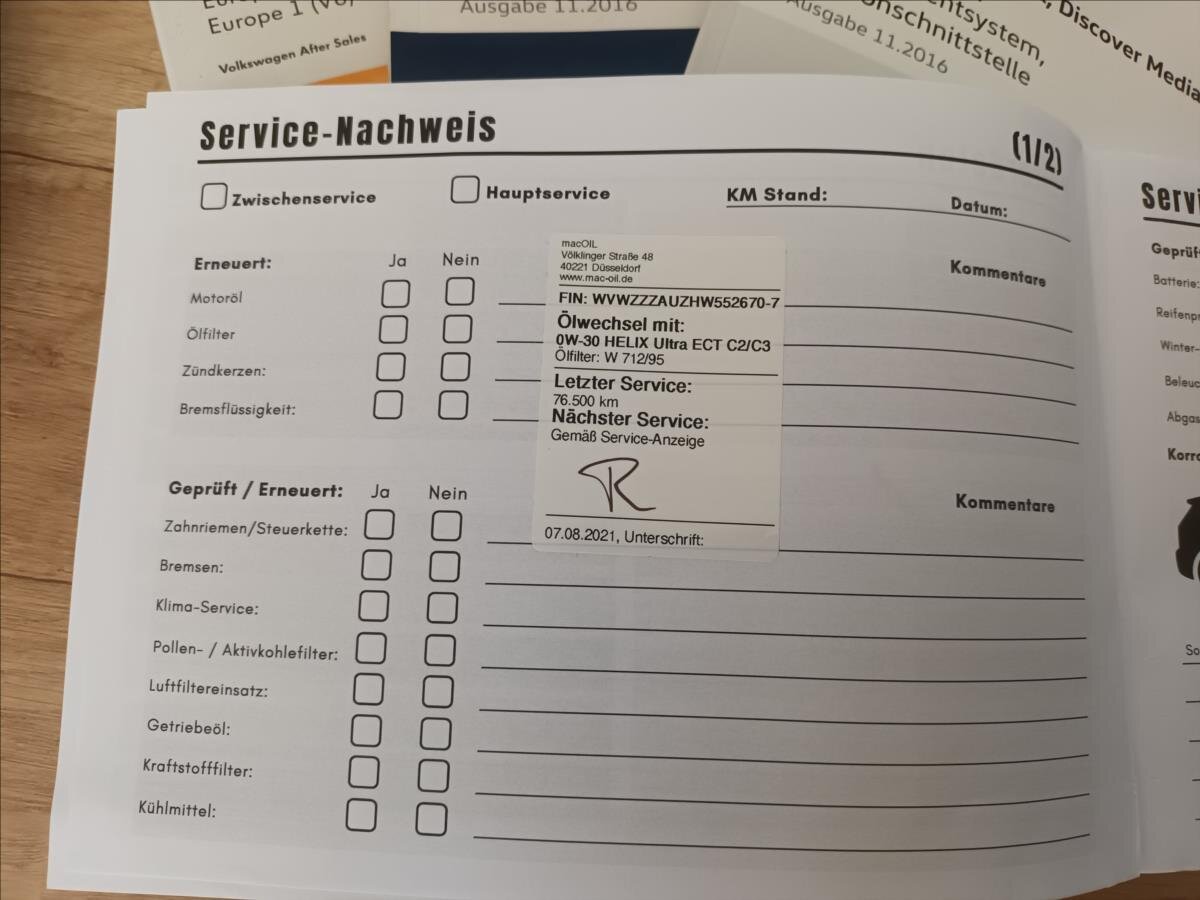 Volkswagen Golf Sportsvan MPV 1,4 l 92 kw