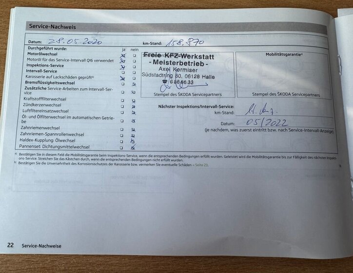 Škoda Rapid Sedan / Limuzína 1,6 l 77 kw