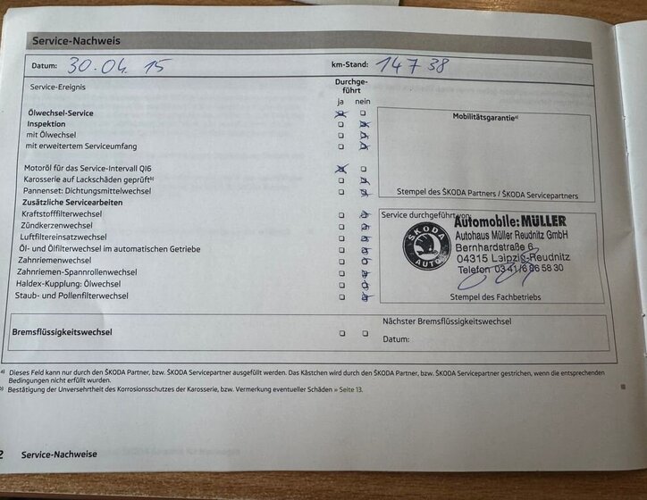 Škoda Octavia Kombi 1,2 l 63 kw