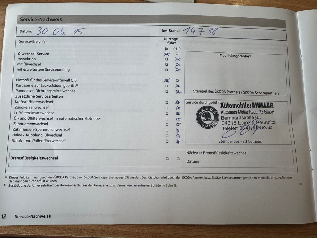 Škoda Octavia Kombi 1,2 l 63 kw