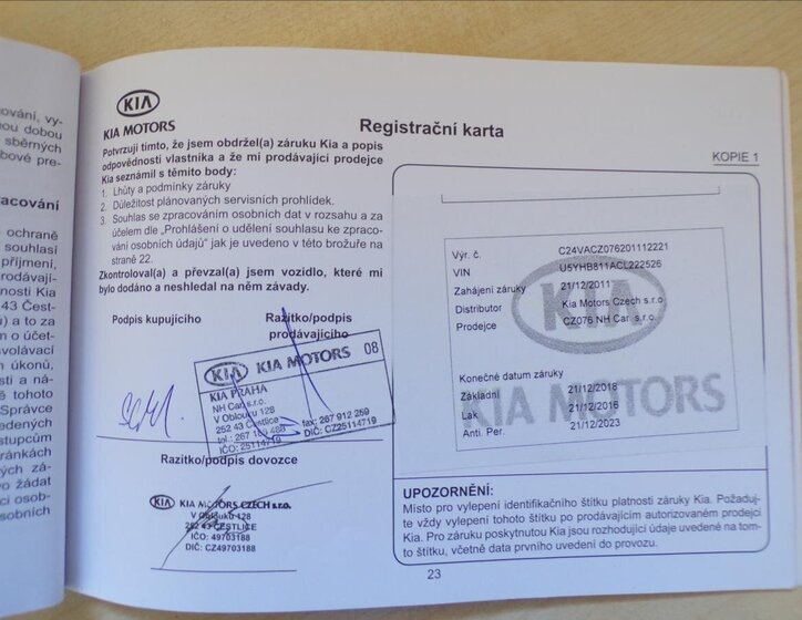 KIA Ceed Kombi 1,4 l 77 kw