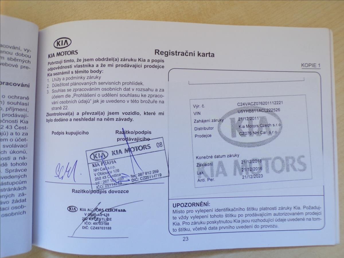 KIA Ceed Kombi 1,4 l 77 kw