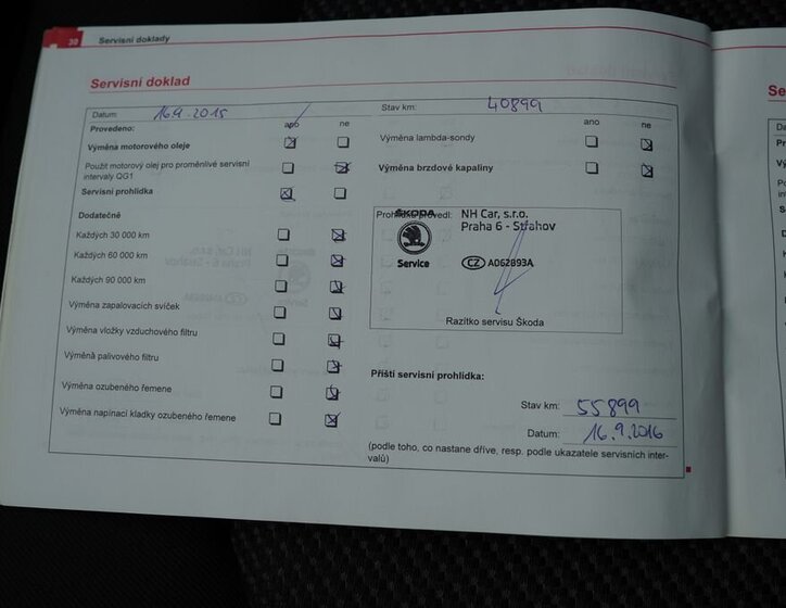 Škoda Fabia Sedan / Limuzína 1,2 l 47 kw