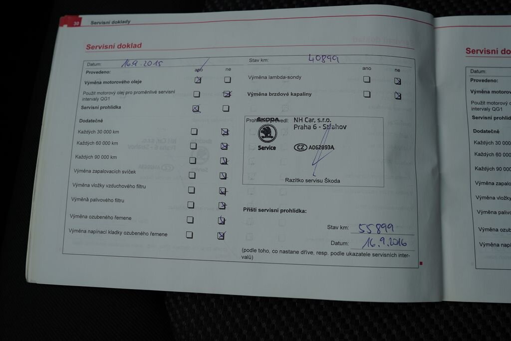 Škoda Fabia Sedan / Limuzína 1,2 l 47 kw