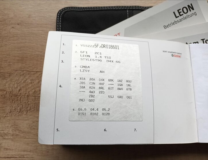 Seat Leon Hatchback 1,4 l 90 kw