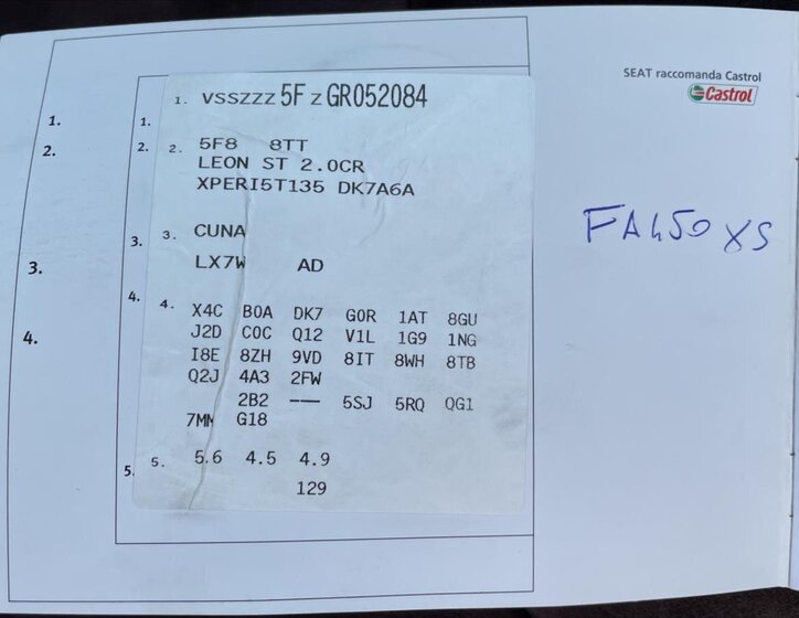 Seat Leon Kombi 2,0 l 135 kw