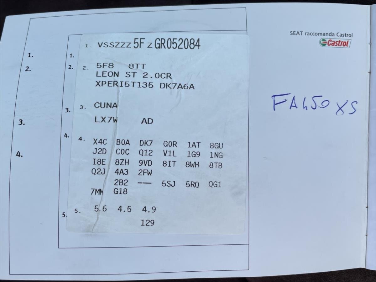 Seat Leon Kombi 2,0 l 135 kw