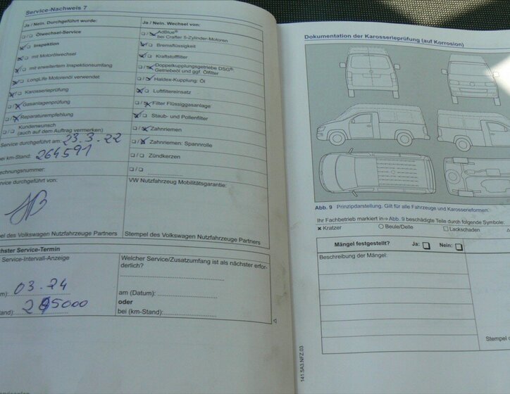 Volkswagen Transporter Sklápěč 2,0 l 103 kw