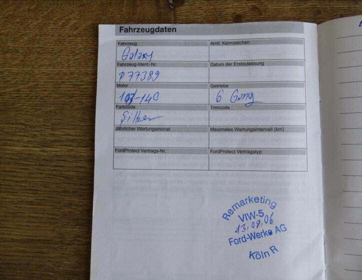 Ford Galaxy MPV 2,0 l 103 kw