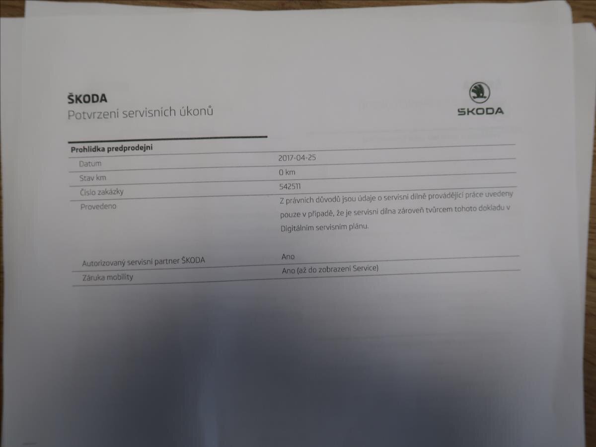 Škoda Superb Kombi 2,0 l 110 kw