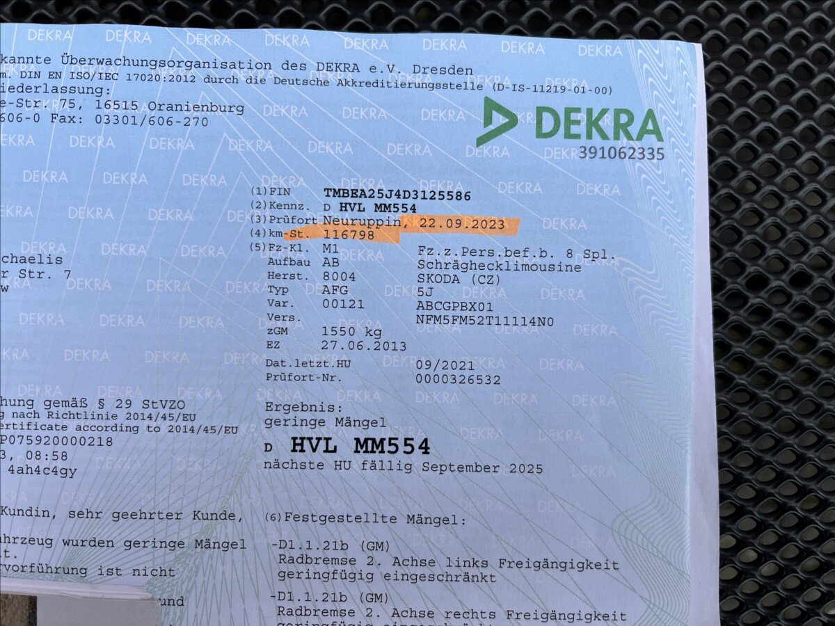 Škoda Fabia Hatchback 1,2 l 44 kw