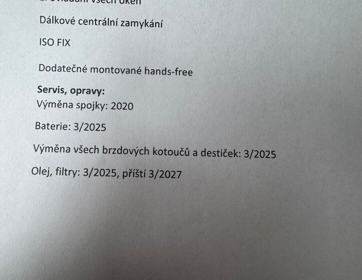 Škoda Octavia Liftback 2,0 l 103 kw