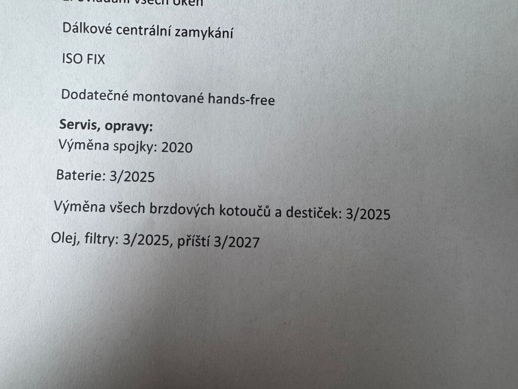 Škoda Octavia Liftback 2,0 l 103 kw