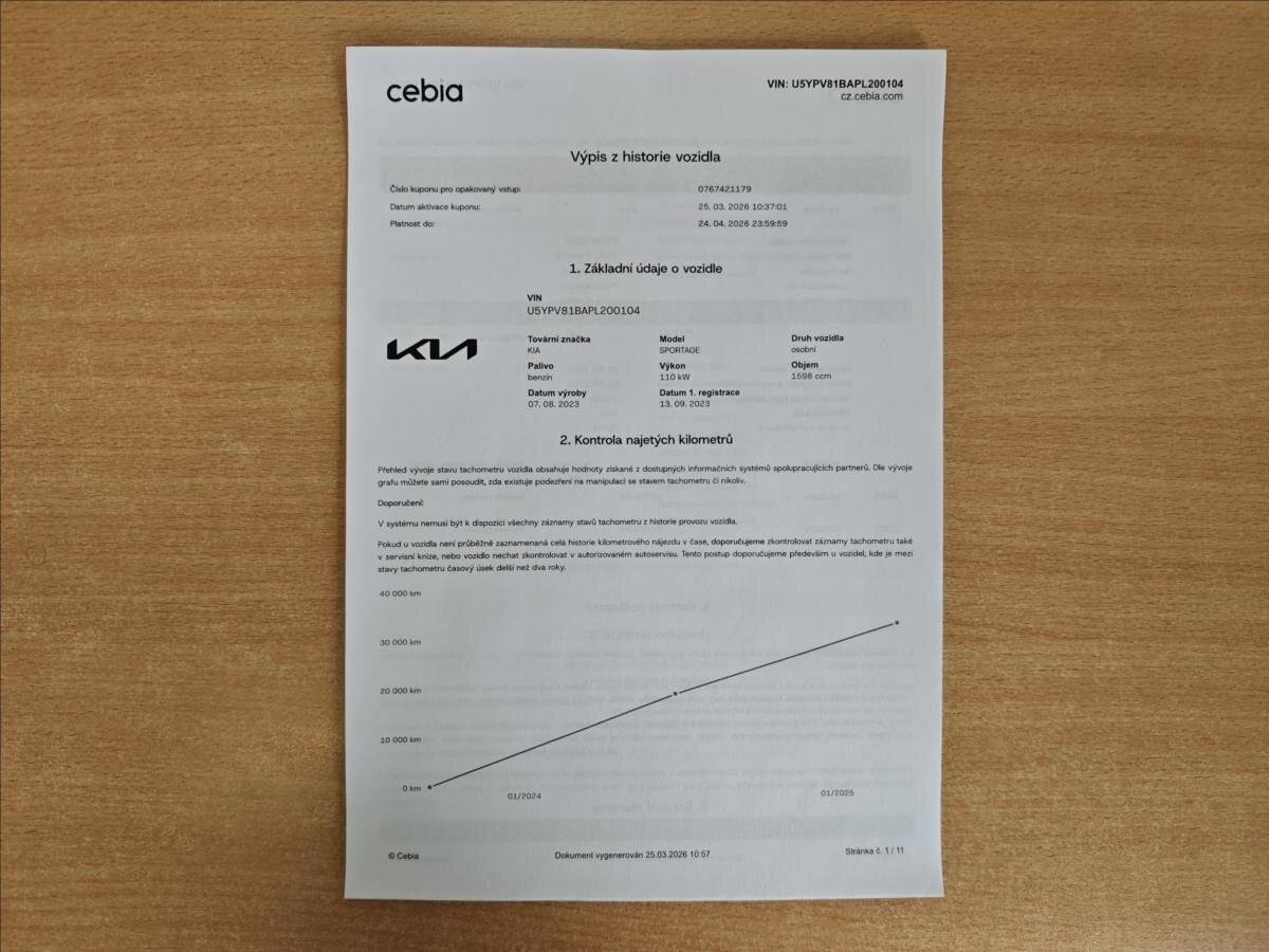 KIA Sportage SUV / Terénní 1,6 l 110 kw