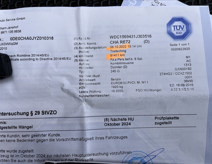 Mercedes-Benz GLA Hatchback 1,6 l 115 kw