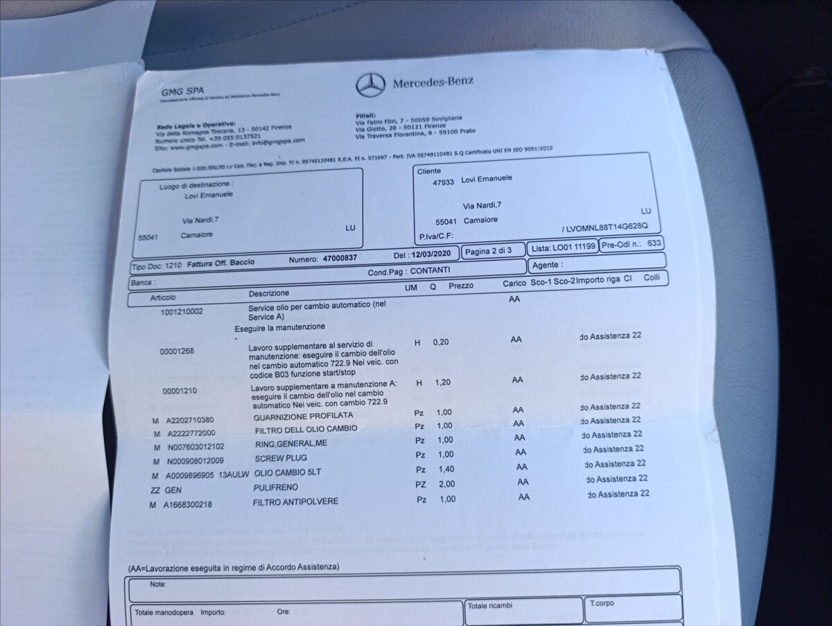 Mercedes-Benz Třídy C Kombi 2,1 l 150 kw