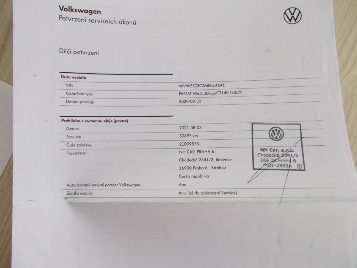 Volkswagen Passat Kombi 2,0 l 140 kw