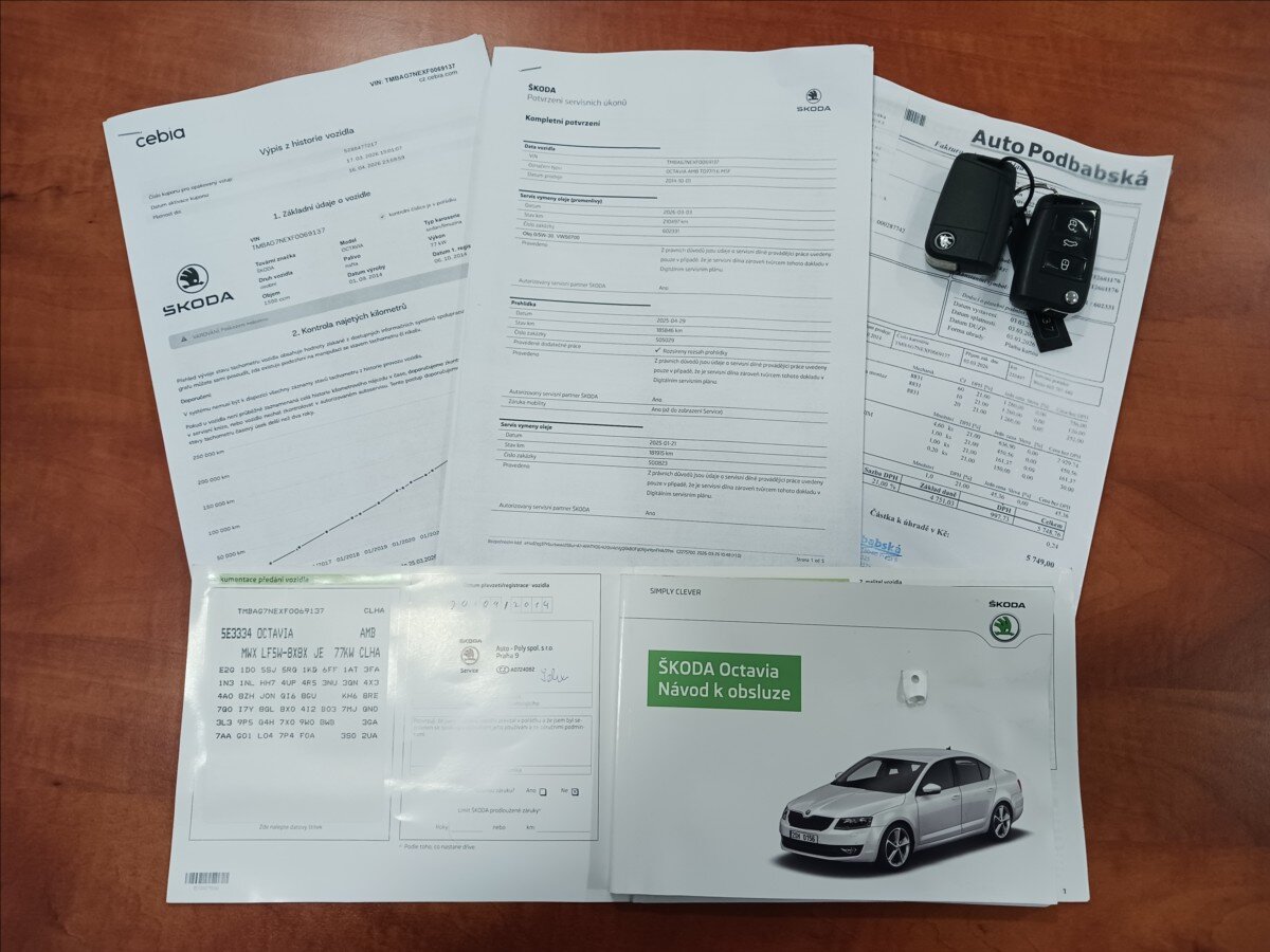 Škoda Octavia Sedan / Limuzína 1,6 l 77 kw