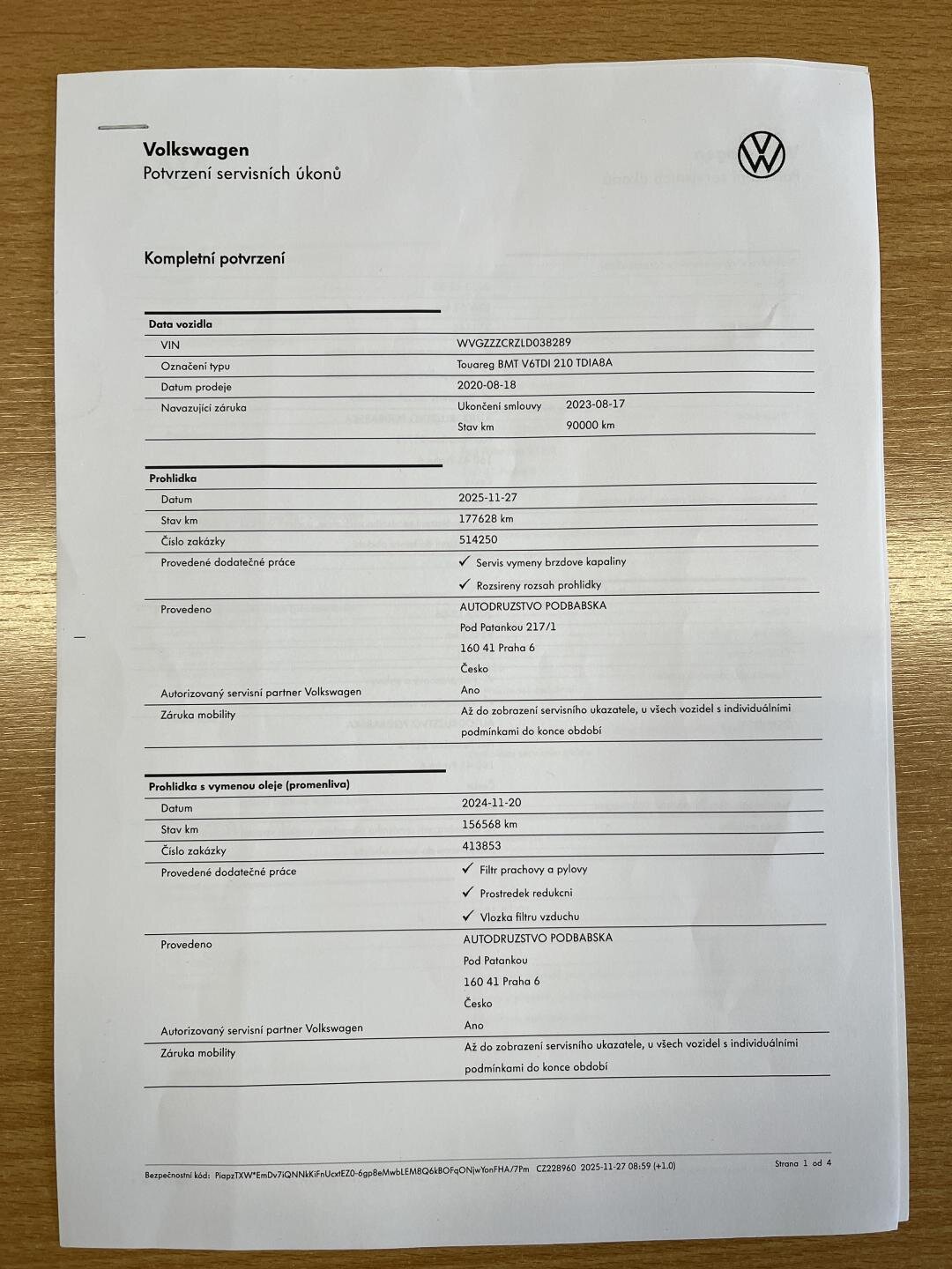 Volkswagen Touareg SUV 3,0 l 210 kw