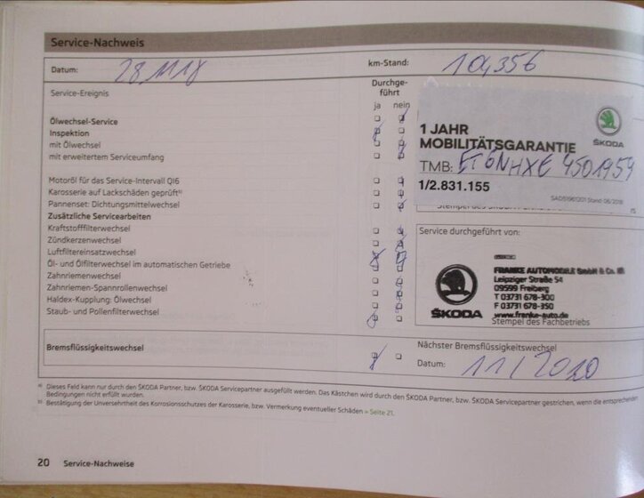 Škoda Rapid Hatchback 1,4 l 90 kw