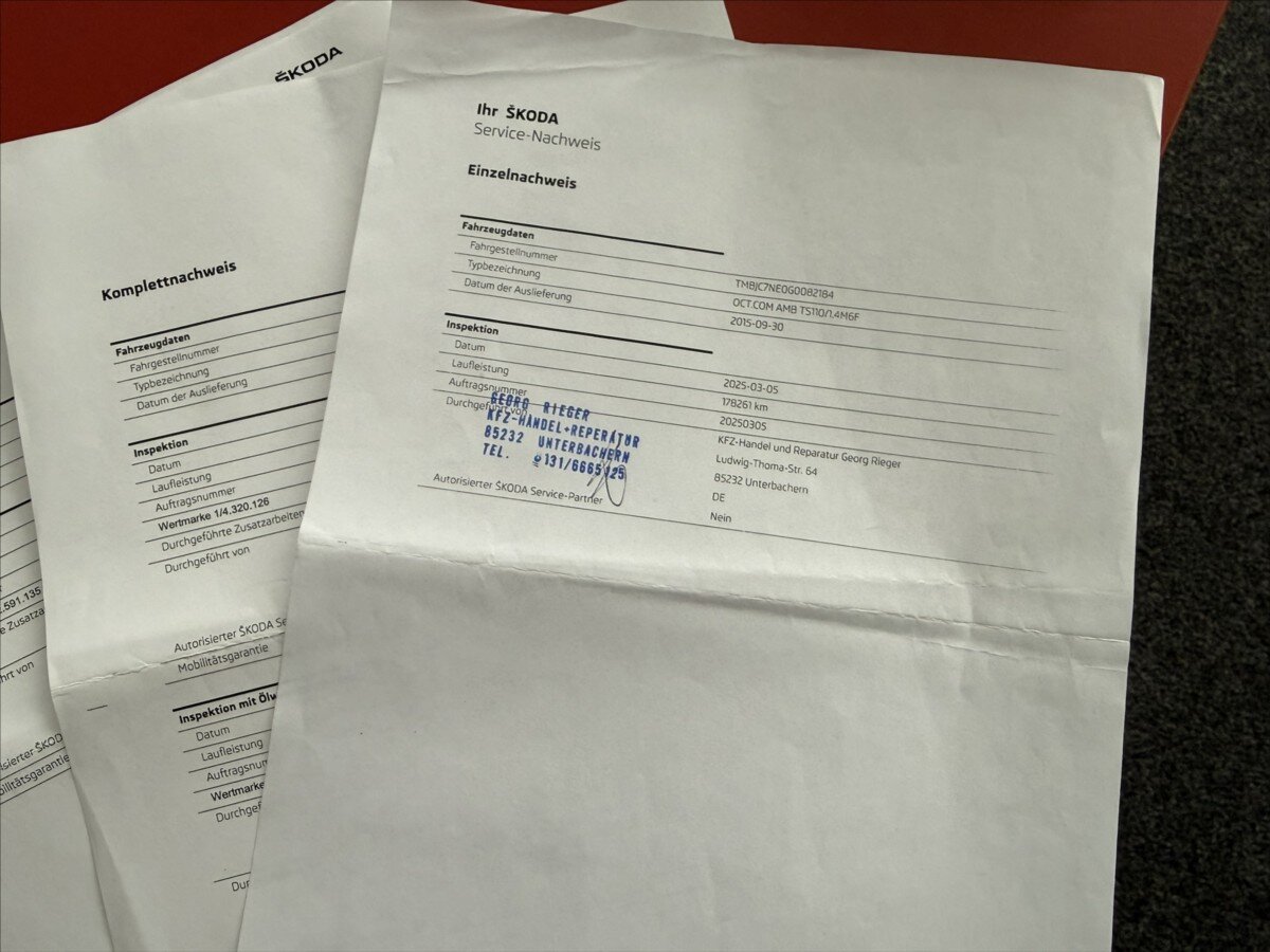 Škoda Octavia Kombi 1,4 l 110 kw