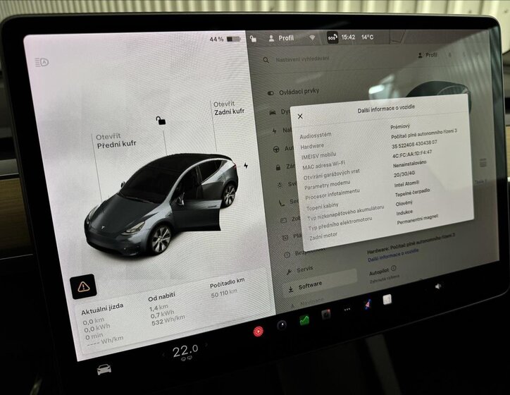 Tesla Model Y SUV / Terénní 0,0 378 kw