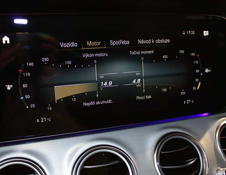 Mercedes-Benz Třídy E Kombi 2,0 l 195 kw