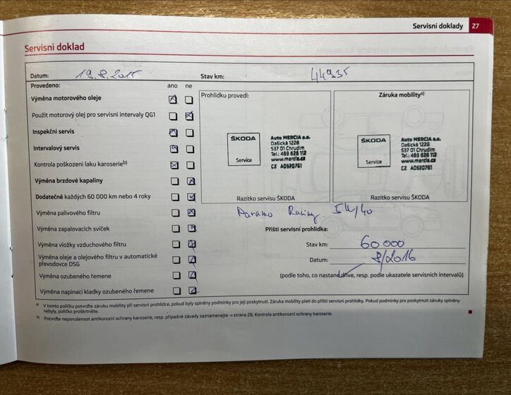 Škoda Fabia Kombi 1,2 l 77 kw