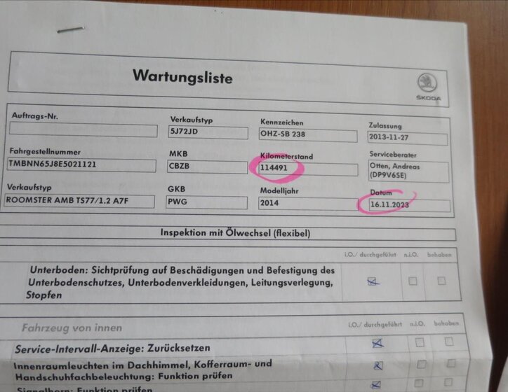 Škoda Roomster Hatchback 1,2 l 77 kw