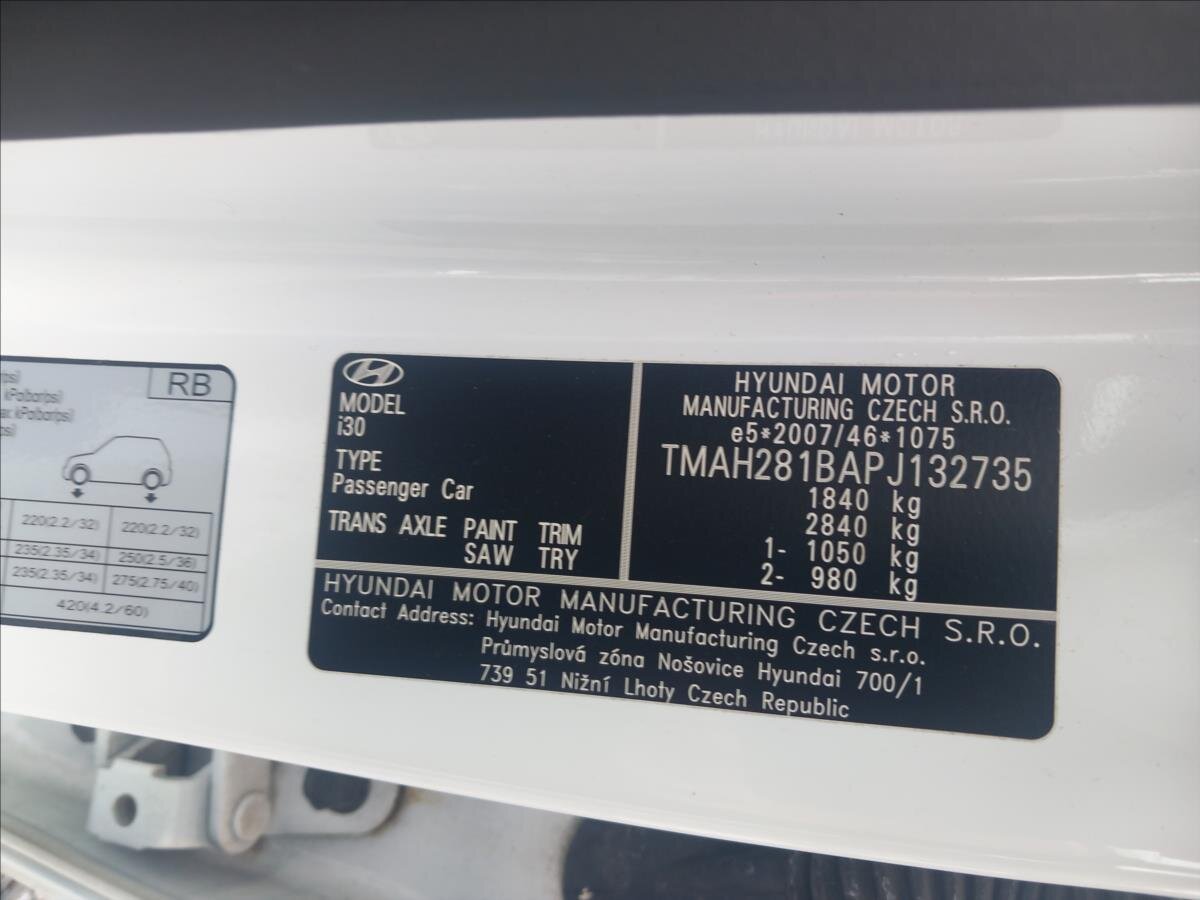 Hyundai i30 Kombi 998,0 88 kw