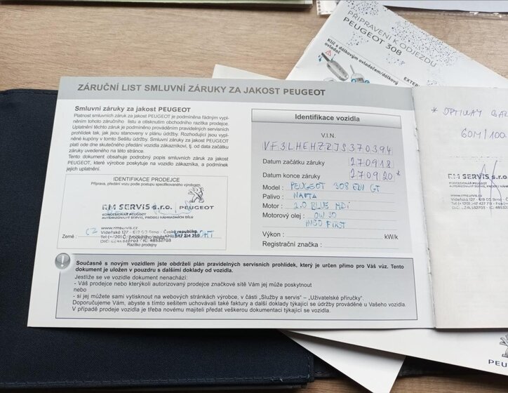 Peugeot 308 Hatchback 2,0 l 130 kw