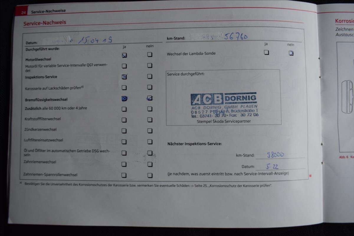 Škoda Superb Kombi 1,8 l 118 kw