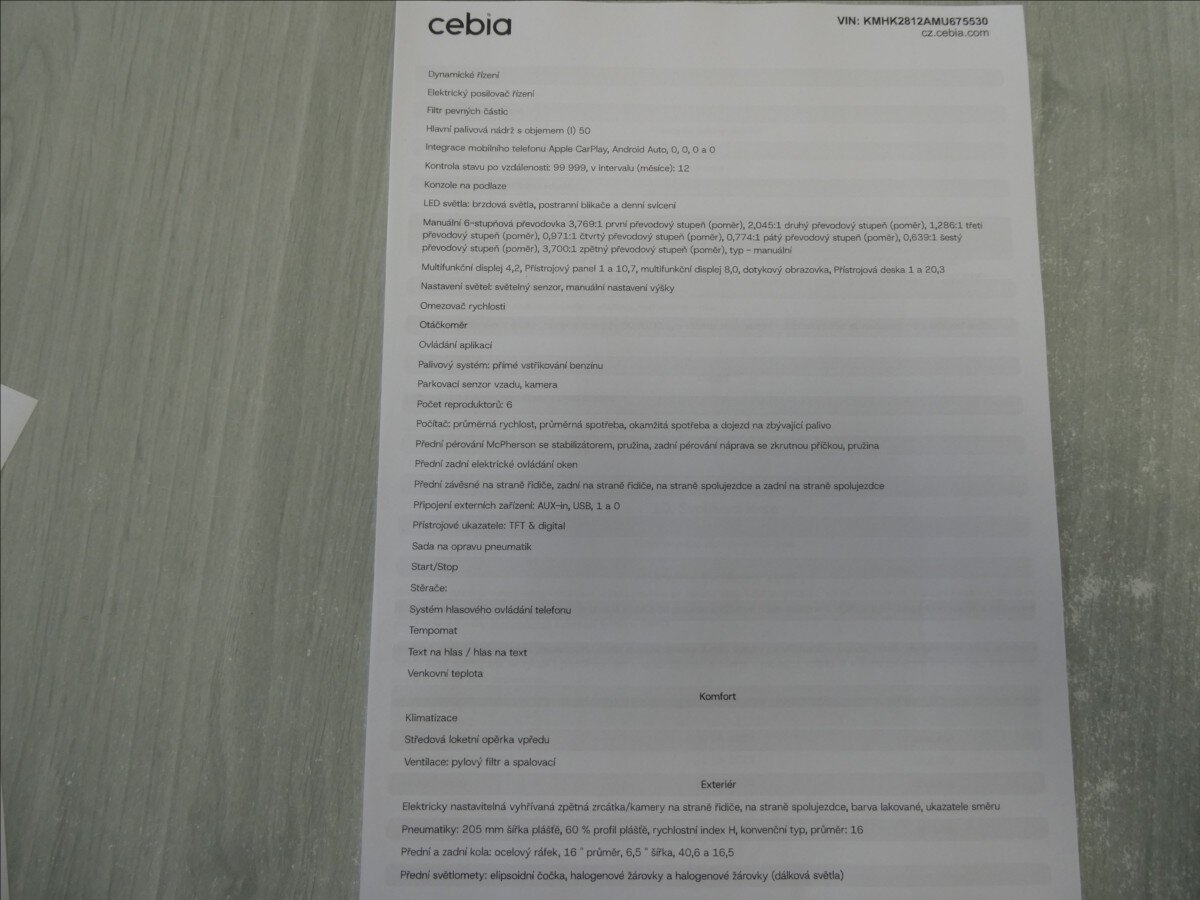 Hyundai Kona SUV / Terénní 998,0 88 kw