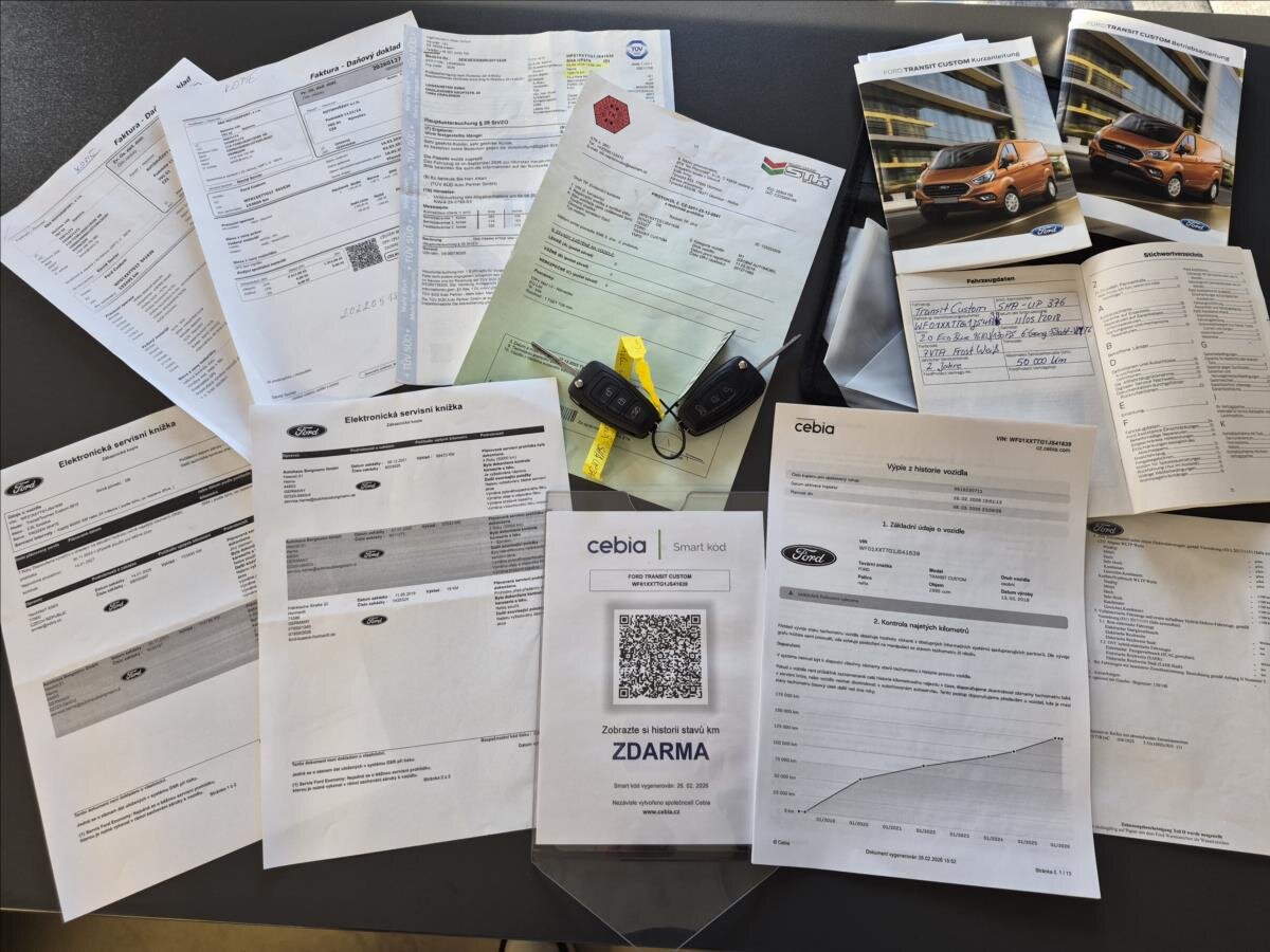 Ford Tourneo Custom MPV 2,0 l 96 kw