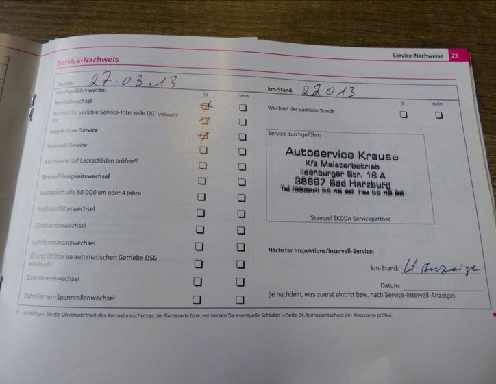 Škoda Octavia Kombi 2,0 l 103 kw