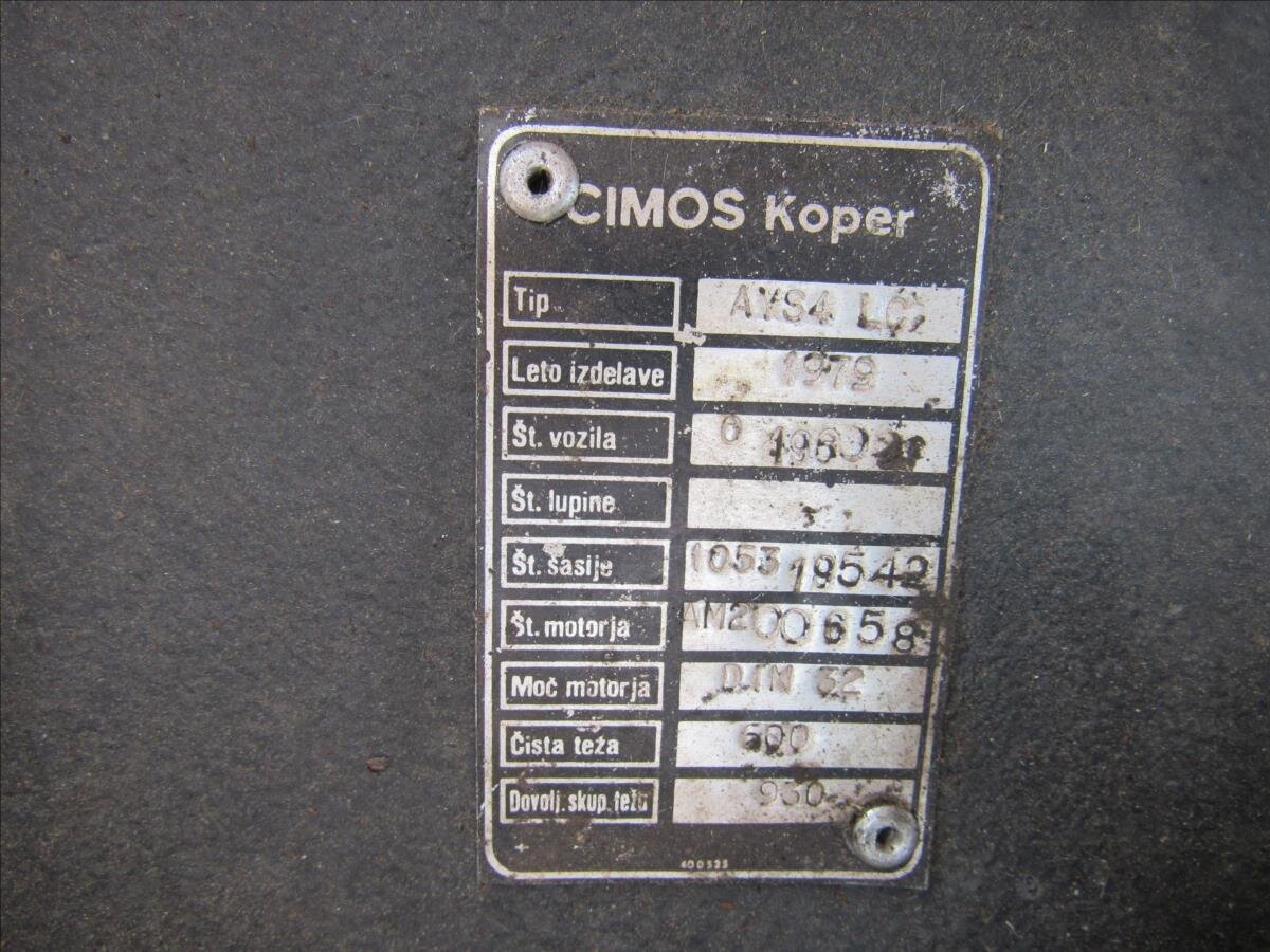 Citroën 2CV Hatchback 580,0 23 kw