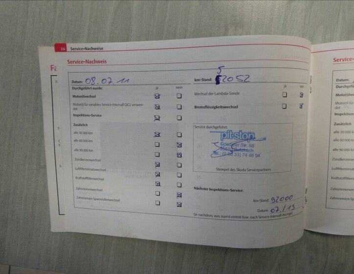 Škoda Fabia Kombi 1,4 l 63 kw