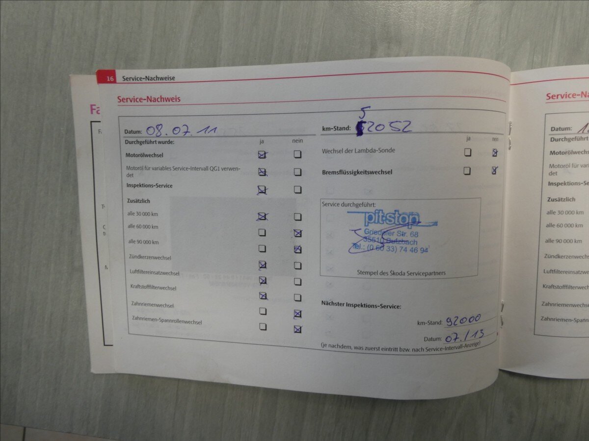 Škoda Fabia Kombi 1,4 l 63 kw