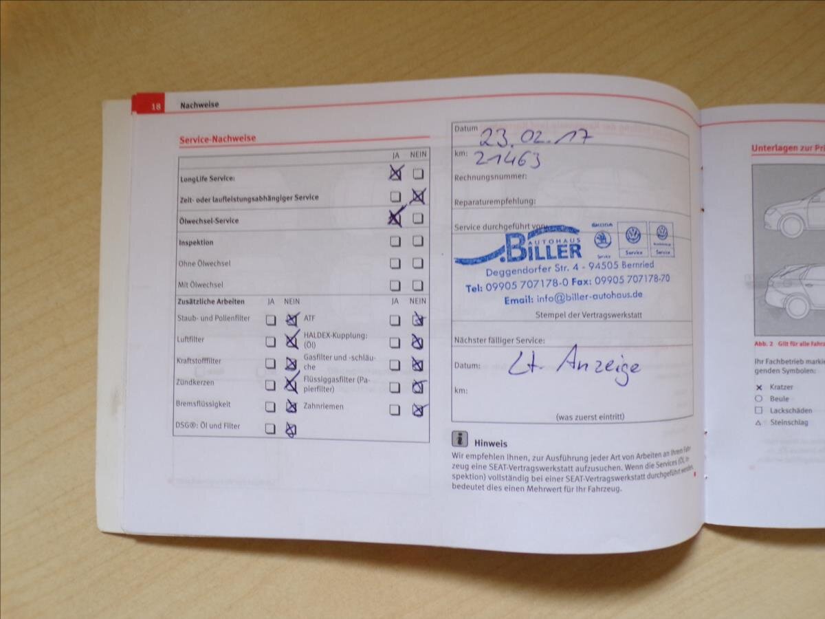 Seat Ibiza Kombi 1,4 l 63 kw