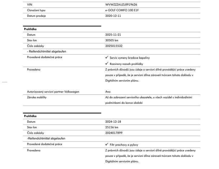 Volkswagen Golf Hatchback 0,0 100 kw
