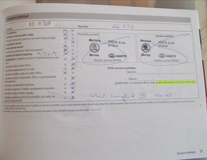 Škoda Rapid Sedan / Limuzína 1,6 l 77 kw