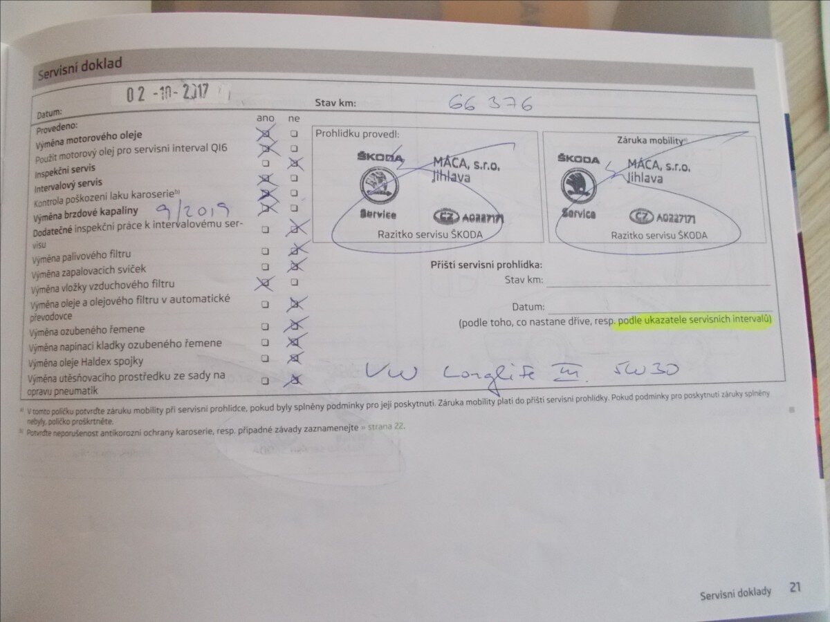 Škoda Rapid Sedan / Limuzína 1,6 l 77 kw