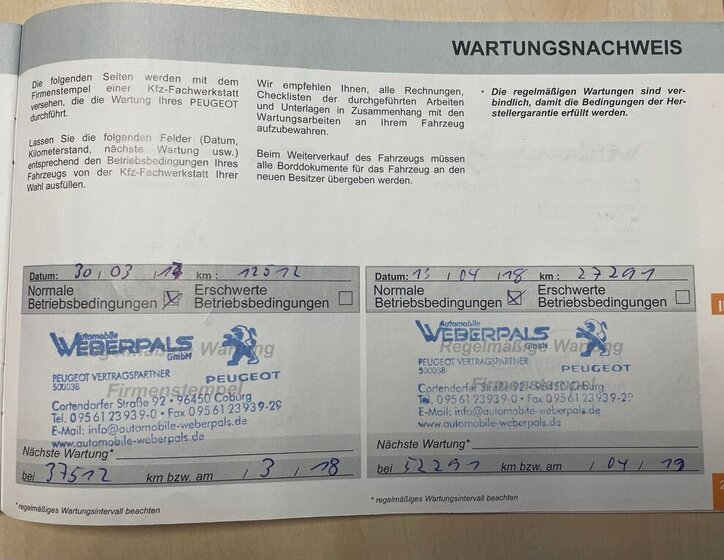 Peugeot 308 Kombi 1,2 l 96 kw