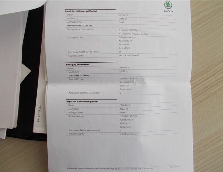 Škoda Octavia Kombi 2,0 l 110 kw