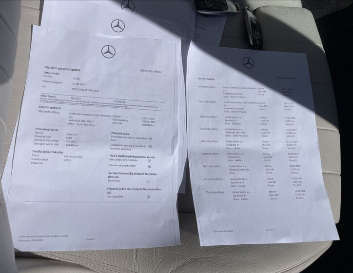 Mercedes-Benz Třídy E Kupé 2,0 l 180 kw